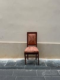 Sedie anni 40 art decò