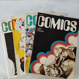lotto n.4 rivista Comics 1972/77 trimestrale 