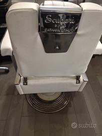 poltrona barbiere vintage 