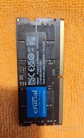 RAM 16GIGA DDR5 3mesi vita 4800 vel