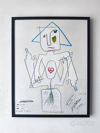 Marcello Pirro, prova d'artista - Grafica vintage