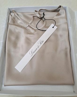 Sottoveste Luna di Seta 100% seta - tg.L - NUOVA