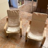Coppia sgabelli d'arredo