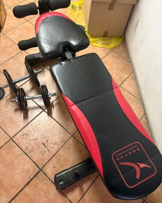 Panca multifunzione Domyos regolabile – home gym