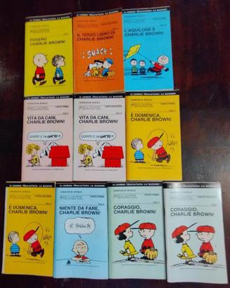 19 libretti Peanuts allegati a Il Giorno Resto del