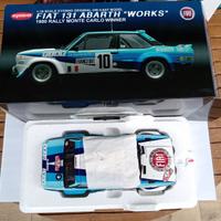 KYOSHO 1/18 FIAT 131 ABARTH WORKS 1980 (08373A)