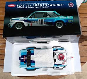 KYOSHO 1/18 FIAT 131 ABARTH WORKS 1980 (08373A)