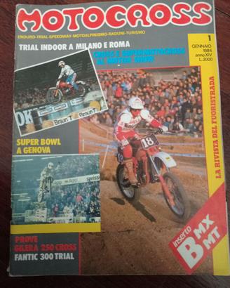rivista MOTOCROSS numero 1 del 1984