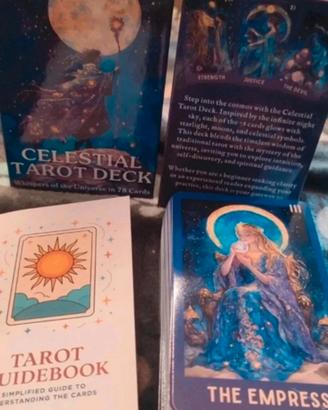 Cofanetto Deluxe 78 carte Celestiali da
collezione