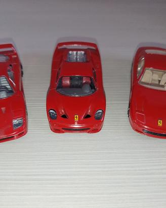 Lotto Ferrari F40 F50 550 1/43 Burago Bburago 