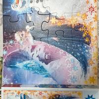Puzzle con tessere maxi di Frozen