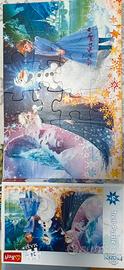 Puzzle con tessere maxi di Frozen