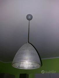 Lampadario in vetro soffiato