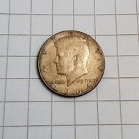 1/2 Dollaro in argento 900/1000 Kennedy 1964