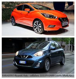 Ricambi nissan micra 2012-2023