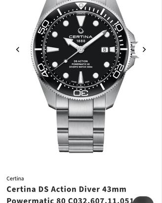 Orologio Certina DS ACTION