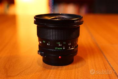 Canon FD new 17mm f/4 Obiettivo grandangolare