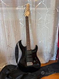 Chitarra elettrica Yamaha nera + custodia