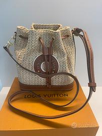 Borsa in rafia naturale nuova