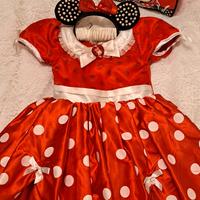 vestitino carnevale di minnie