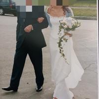 abito da sposa bianco