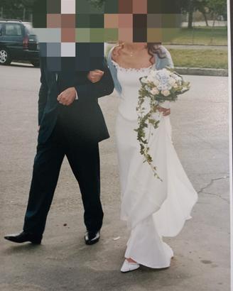 abito da sposa bianco