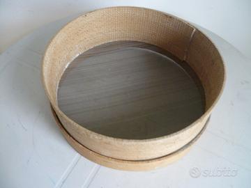 Setaccio crivello in legno per farine anni 60