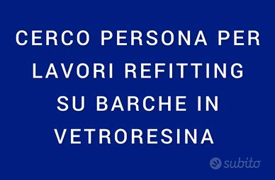 LAVORI REFITTING BARCA VETRORESINA IN PUGLIA