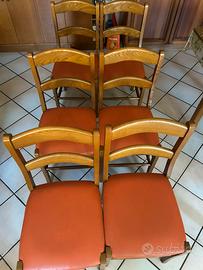 Sedie in legno