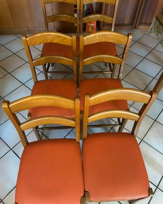 Sedie in legno