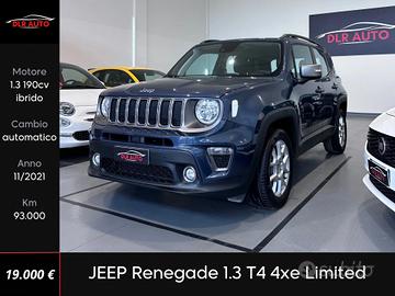 Jeep Renegade 1.3 T4 190CV PHEV 4xe AT6 Limited