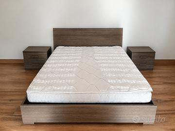 Letto con contenitore+2 comodini