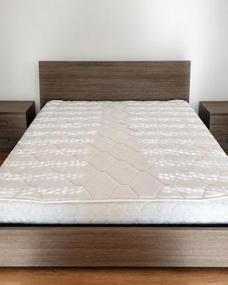 Letto con contenitore+2 comodini