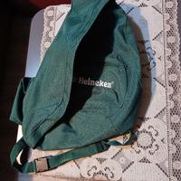 zaino tracolla heineken 