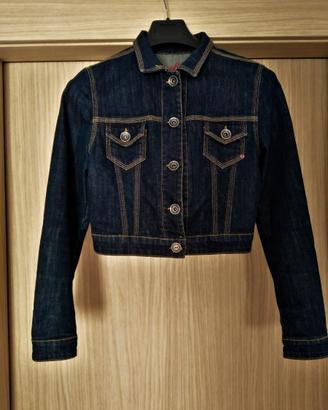 Giacca corta in jeans donna