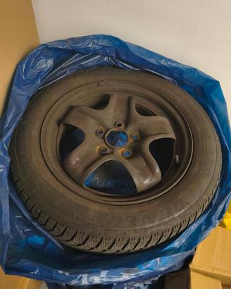 Gomme 205/55/R16 91H invernali su cerchio in ferro