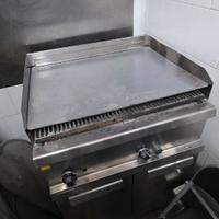 Griglia Pietra Lavica/FryTop ZANUSSI Professionale