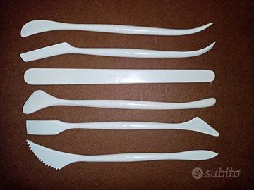 SET DI SPATOLE IN PLASTICA PER MODELLARE