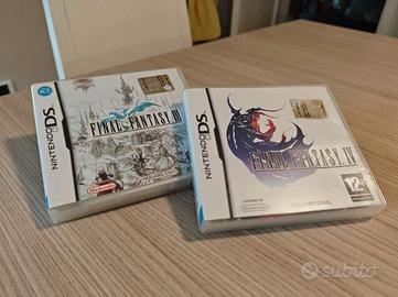 final fantsy 3 e 4 nintendo DS NDS