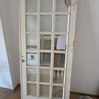 Porta scorrevole a vetri