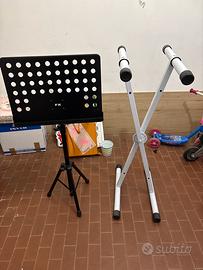 Stand per tastiera e leggio
