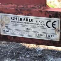 Spietratrice Gherardi per trattori