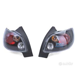 FANALI PEUGEOT 206 98-09 FONDO NERO