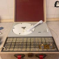 Giradischi Braun vintage portatile