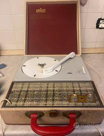 Giradischi Braun vintage portatile