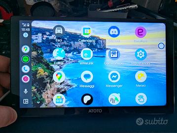 Schermo Android auto ATOTO - 7 pollici