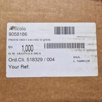 Filtro e prefiltro per compressori