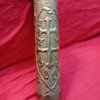 bossolo arte di trincea WW 1, 1917 Militaria