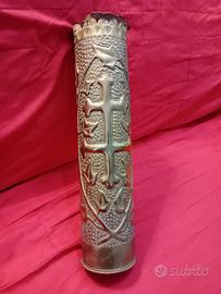 bossolo arte di trincea WW 1, 1917 Militaria