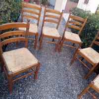 Sedie da cucina 6 pezzi